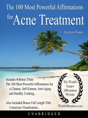 cover image of The 100 Most Powerful Affirmations for Acne Treatment